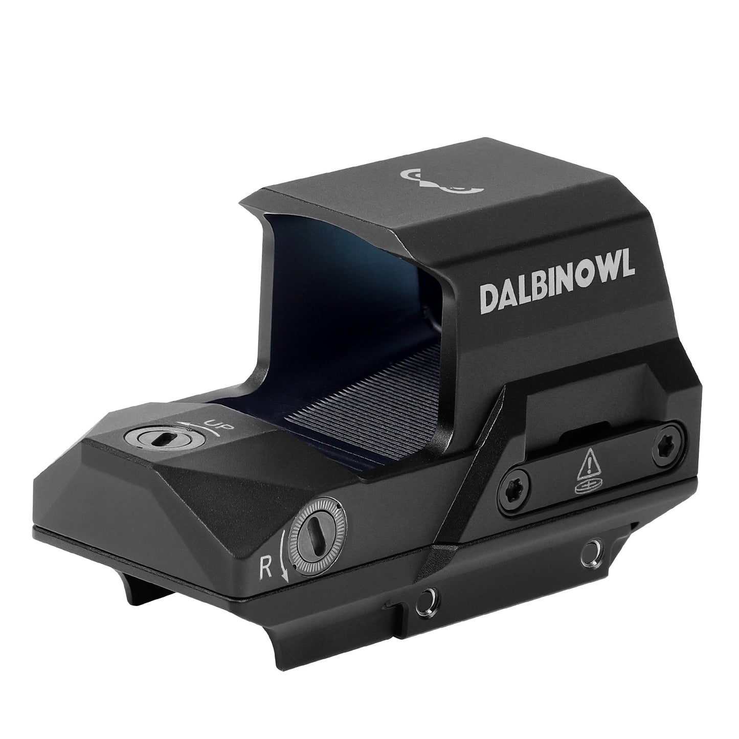 DALBINOWL NOCTUA - R Rifle Red Dot Sight 3 MOA Shake Awake Open Reflex Sight 1x30mm Large Window Rifle Scope for Long Guns - Dalbinowl Optic