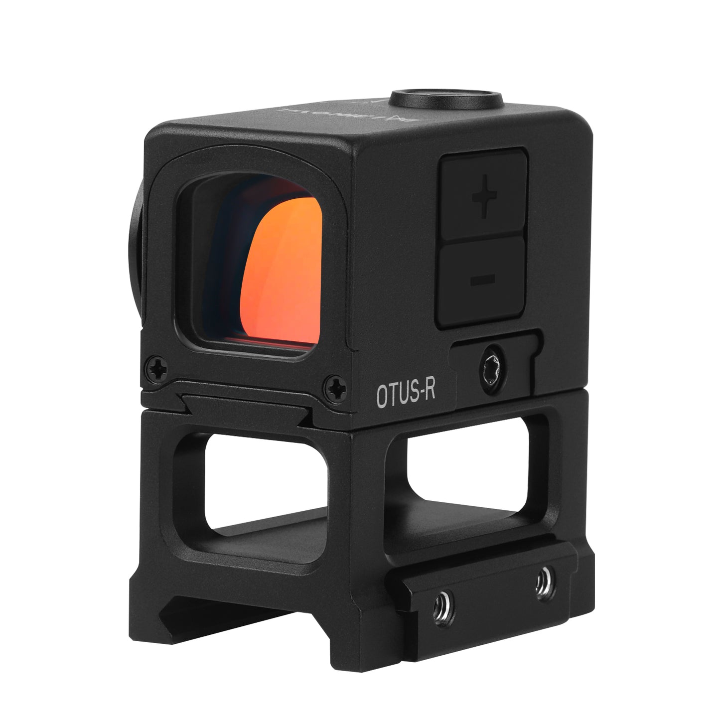 DALBINOWL OTUS-R Enclosed Red Dot Sights for ACRO Footprint - Motion Awake - 3 MOA Closed Emitter Reflex Sight - with Adapter Plates for RMR Footprint & Glock MOS & Picatinny Rails