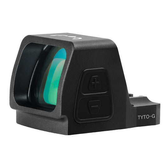 Dalbinowl TYTO - G Green Dot Sight for RMR Footprint Motion Awake 2.5 MOA Open Reflex Sight Aluminum Pistol Optic for Full - Sized Handguns - Dalbinowl Optic