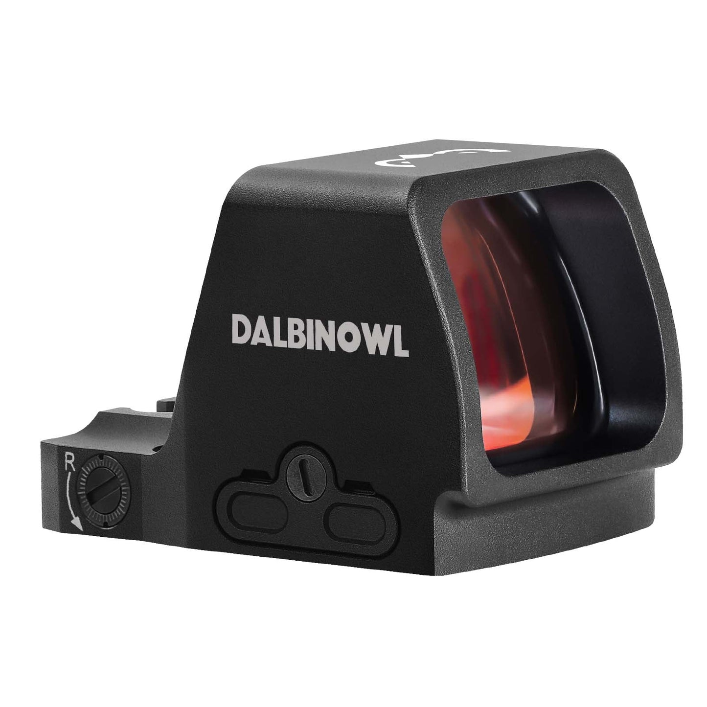 Dalbinowl TYTO - R 2.5 MOA Red Dot Sight for RMR Footprint Pistols Shake Awake Open Reflex Sight - Dalbinowl Optic